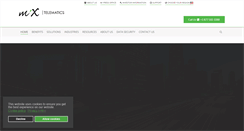 Desktop Screenshot of mixtelematics.com